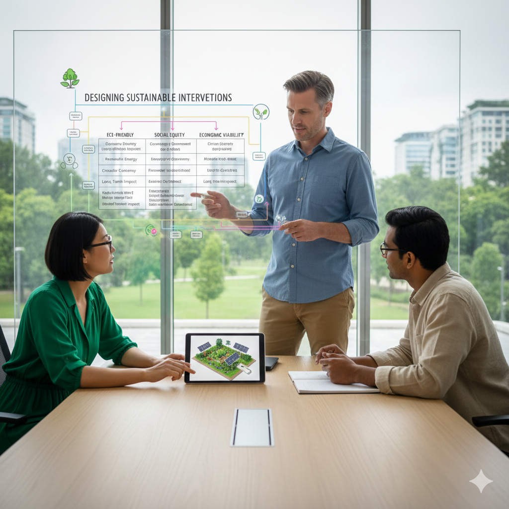 designing sustainable interventions
